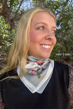 Load image into Gallery viewer, SMALL Rebellious Rose Wild Rag
