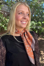 Load image into Gallery viewer, Small Americano Wild Rag | Mini Western Paisley Cowboy Scarf
