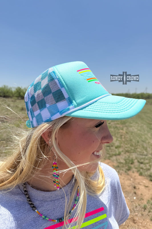 Neon Boot Stitch Cap