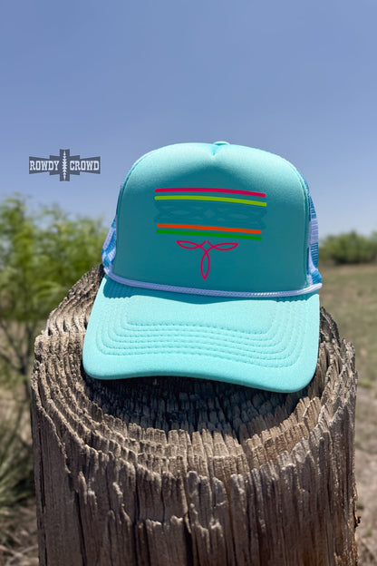 Neon Boot Stitch Cap