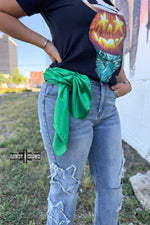Load image into Gallery viewer, Small Wynonna Wild Rags | Mini Western Cowgirl Scarf Solid Colors
