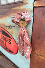 Load image into Gallery viewer, Cowboy Way Scarf Slides
