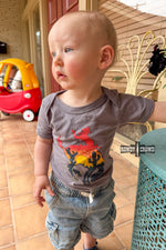 Load image into Gallery viewer, KIDS Bowie Bronc Onesie
