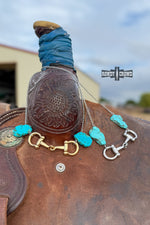 Load image into Gallery viewer, Turquoise Bit Necklace
