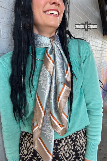 Rangeland Wild Rag | Western Paisley Cowgirl Neck Scarf