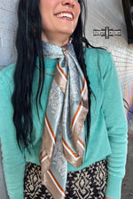 Load image into Gallery viewer, Rangeland Wild Rag | Western Paisley Cowgirl Neck Scarf
