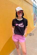 Load image into Gallery viewer, ZEBRA Wild Ride Ringer Tee
