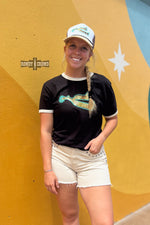 Load image into Gallery viewer, LEOPARD Wild Ride Ringer Tee
