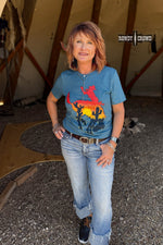 Load image into Gallery viewer, Bowie Bronc Tee

