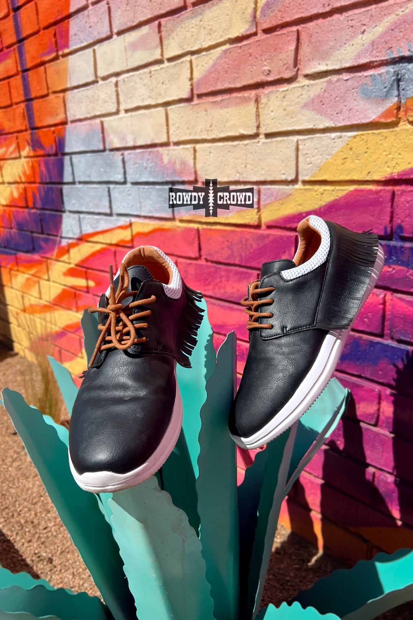 Stony Creek Sneakers | Western Cowgirl Fringe Neutral Sneakers