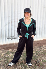 Load image into Gallery viewer, Turquoise Nights Jumpsuit
