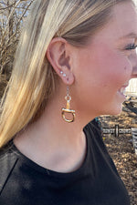 Load image into Gallery viewer, Fearless Bit Earrings
