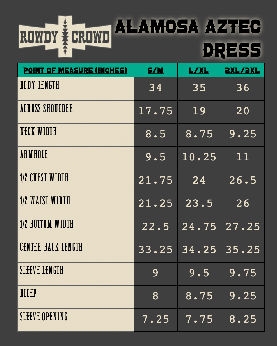 Alamosa Aztec Dress | Western Aztec Cowgirl T-Shirt Dress Taupe