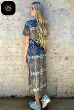 Load image into Gallery viewer, Aztec Heights Maxi Dress
