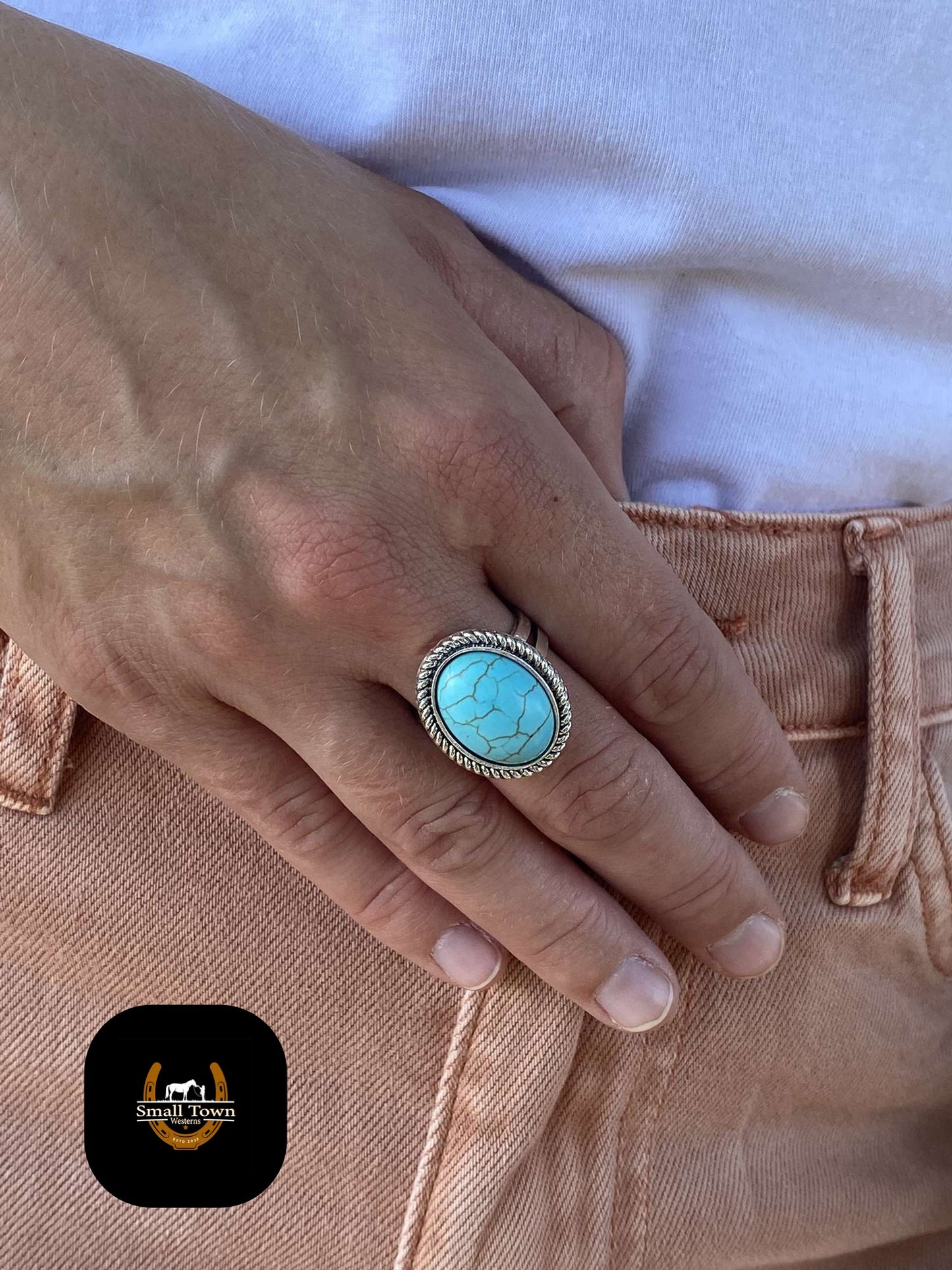 Heart of Tahiti Turquoise Ring
