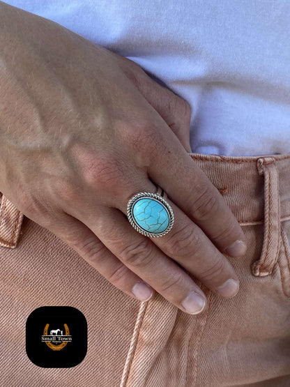 Heart of Tahiti Turquoise Ring