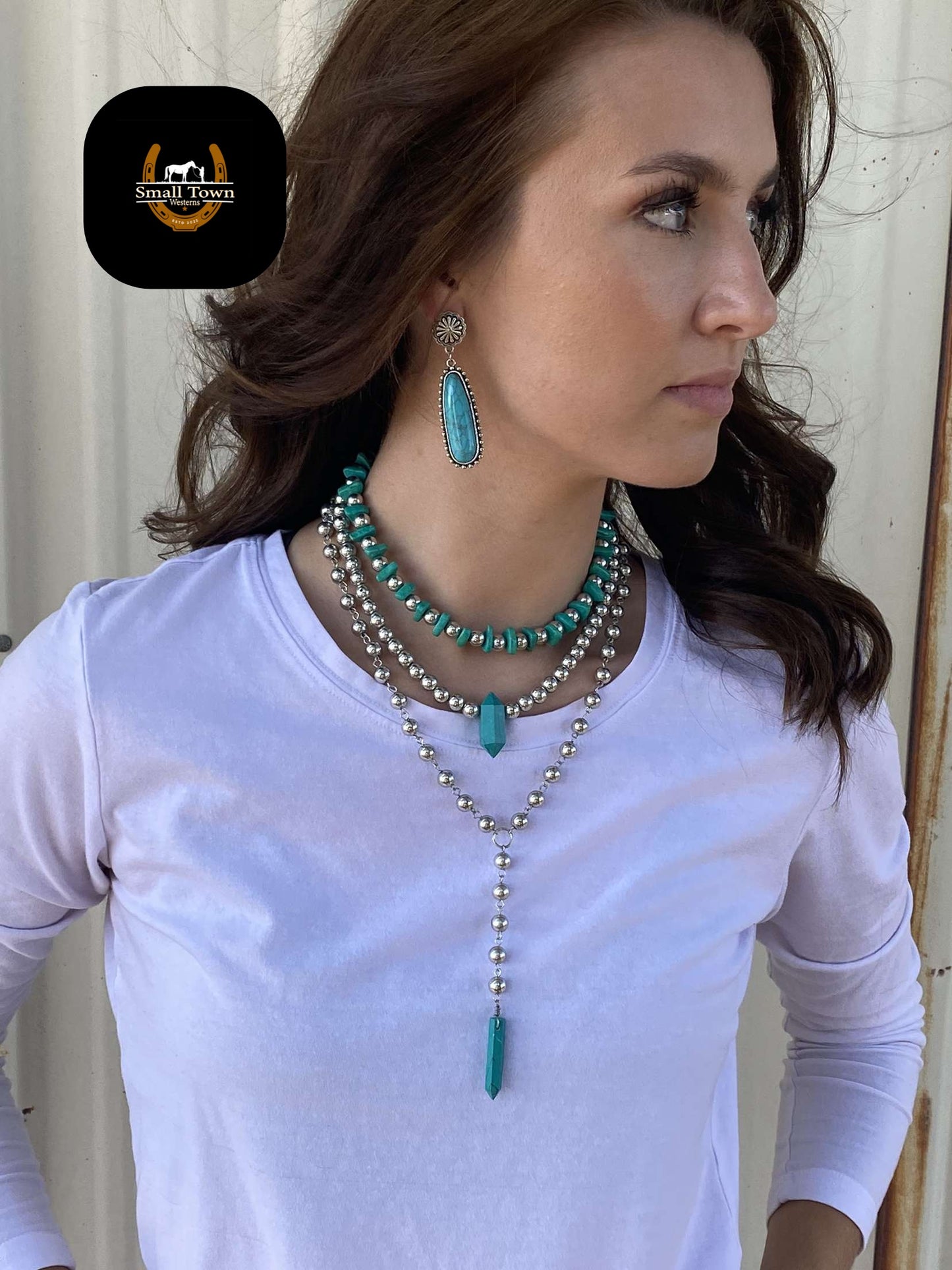 Rock It Western Necklace