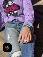Load image into Gallery viewer, Heart of Tahiti White Turquoise Ring
