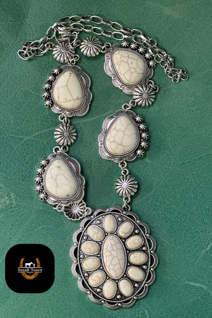 Daisy Concho Necklace