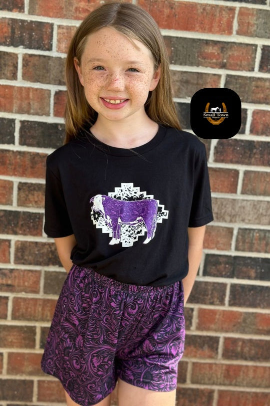 Sheridan Shorts Kids - Purple