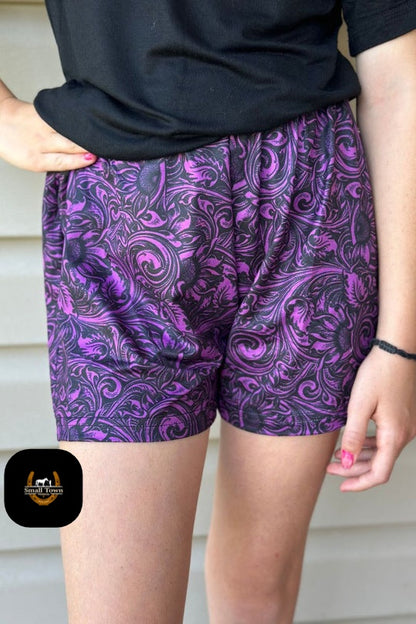 Sheridan Shorts Kids - Purple