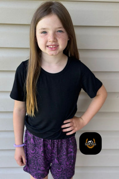 Sheridan Shorts Kids - Purple