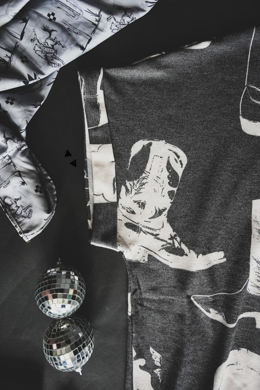 Scootin Boogie Oversized Tee | Western Cowgirl Oversized Graphic Tee