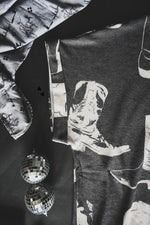 Load image into Gallery viewer, Scootin Boogie Oversized Tee | Western Cowgirl Oversized Graphic Tee
