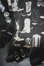 Load image into Gallery viewer, Scootin Boogie Oversized Tee | Western Cowgirl Oversized Graphic Tee

