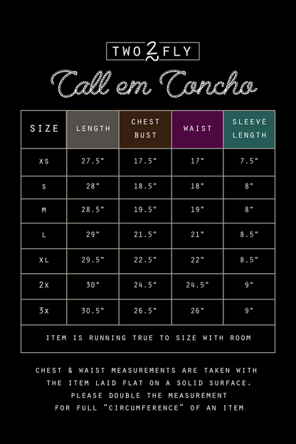Call Em Concho Tee