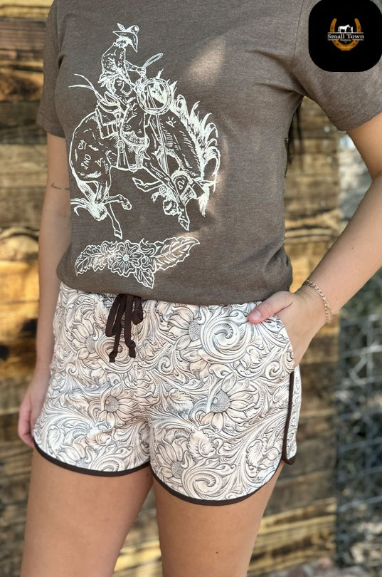 Country Tooled Shorts