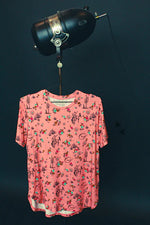 Load image into Gallery viewer, Made Ya Buck Top | Western Floral Cowgirl Short Sleeve Top
