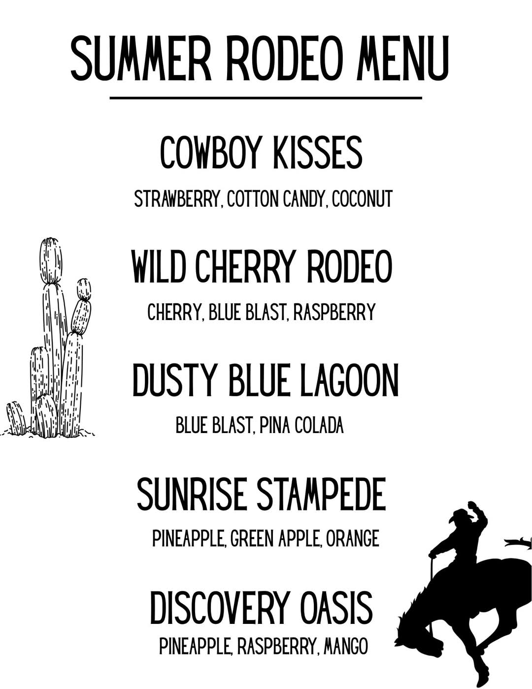 Cowboy Loaded Teas | Western Cowgirl Loaded Tea Mix