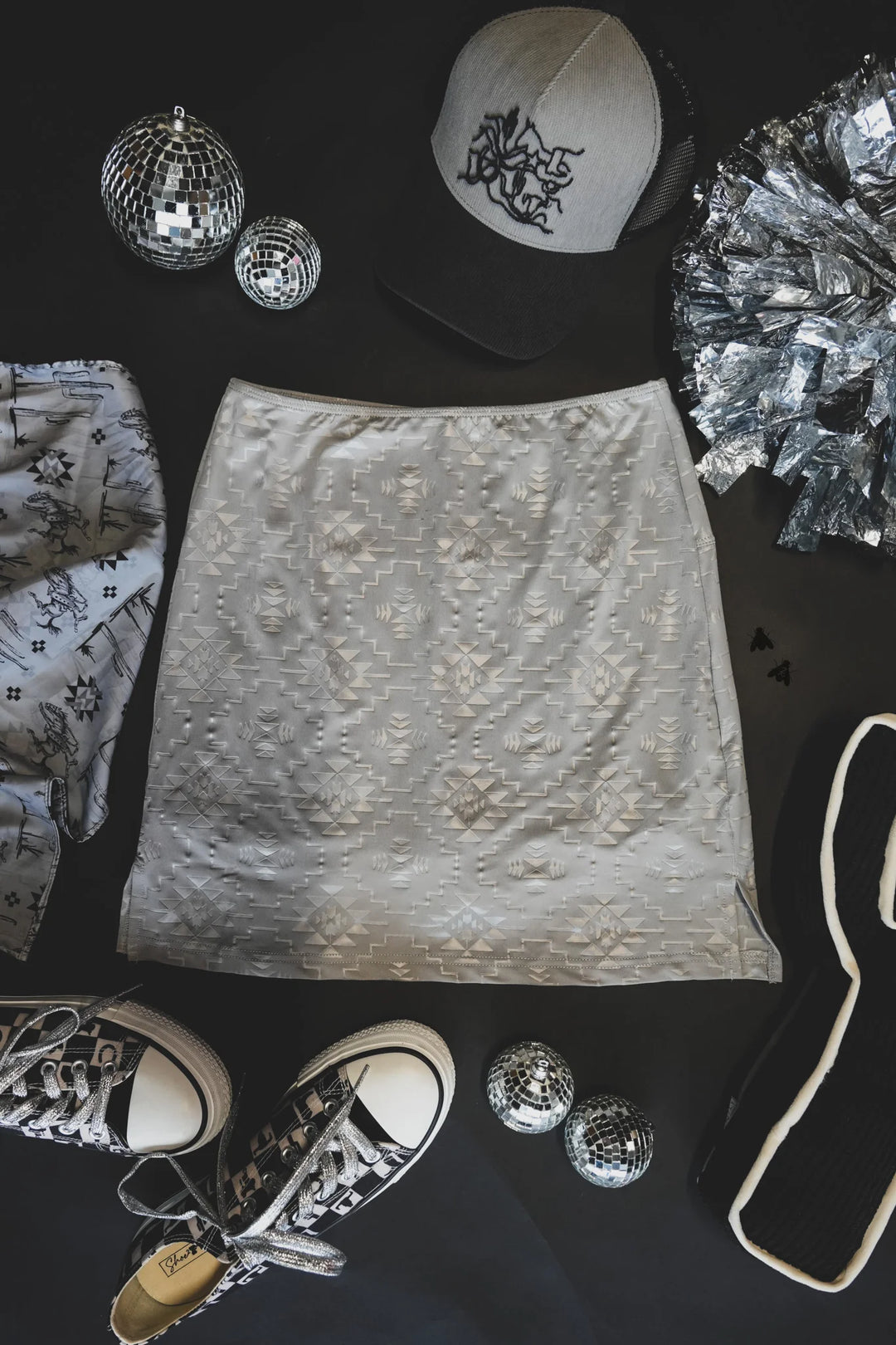 Ice Queen Skort | Western Aztec Cowgirl Skort with Shorts