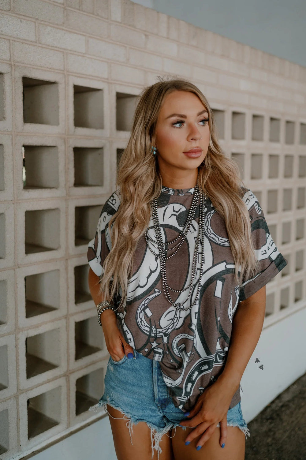 Ain't All Luck Oversized Tee