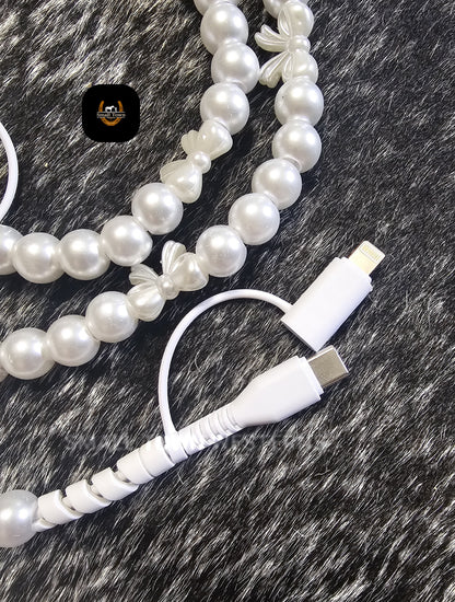 Bows & Pearls 4 Way Multi Charger