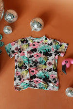 Load image into Gallery viewer, Cowtown Cozumel Kids Tee
