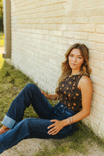 Load image into Gallery viewer, Howdy Partner Tank | Western Cowgirl Soft Tank Top
