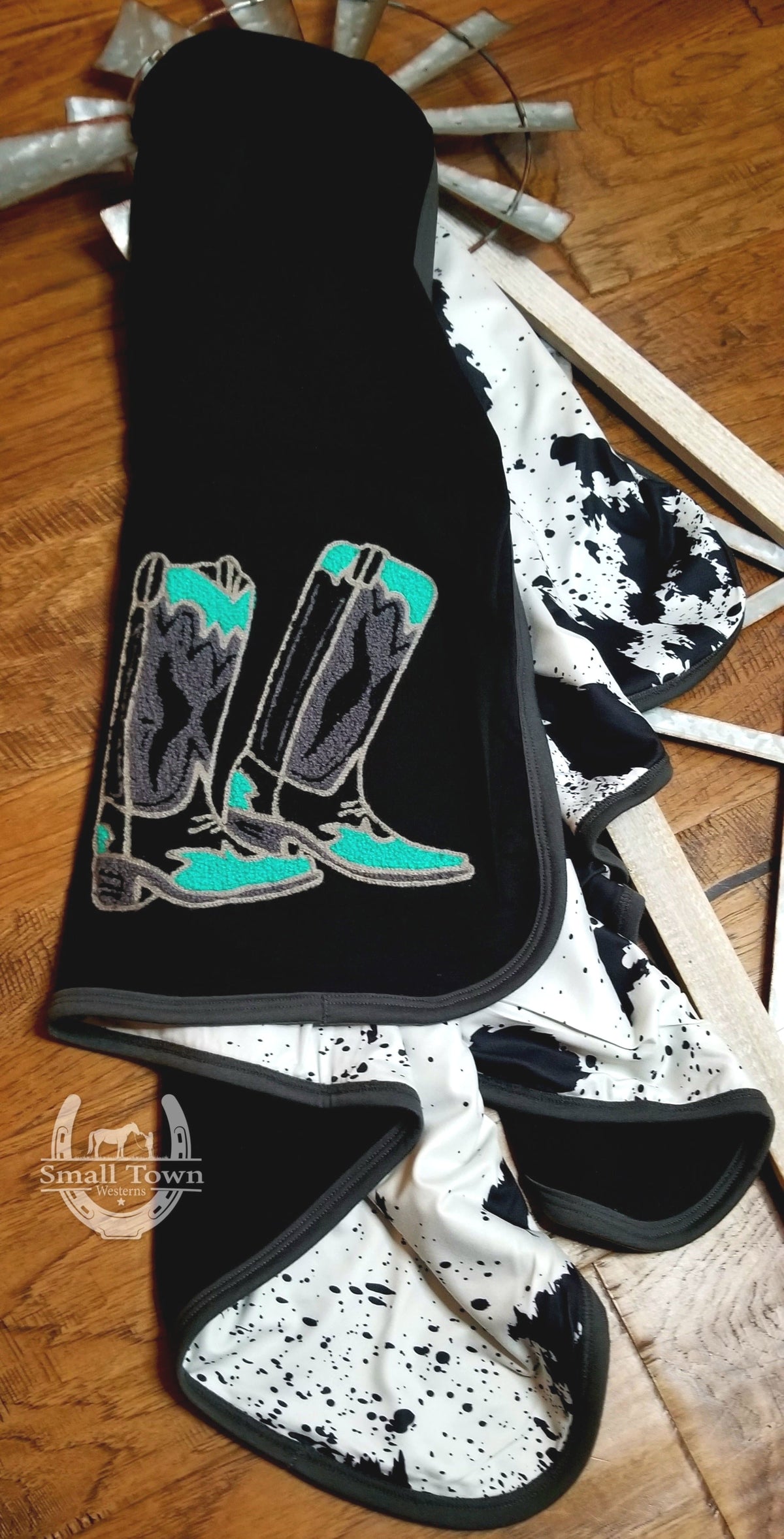 Walk It Out Blanket | Western Cowgirl Soft Sherpa Blanket