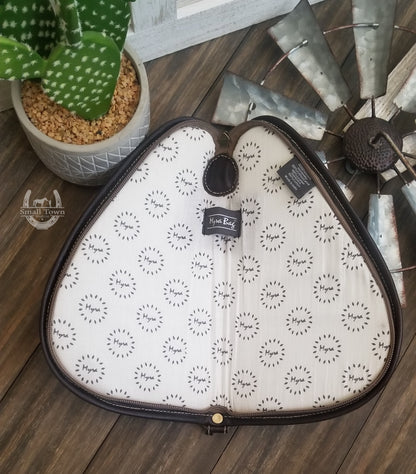 Cowhide Gun Case | Western Cotton Cowhide Pistol Case