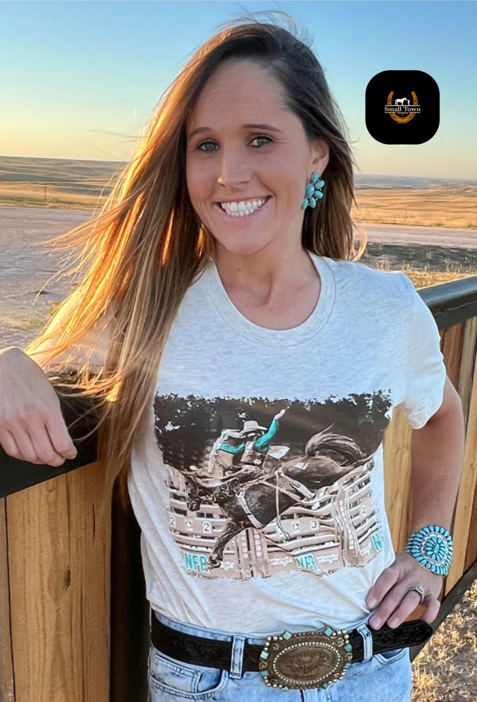 The Wyatt NFR Tee | Western Cowgirl Rodeo Graphic Tee