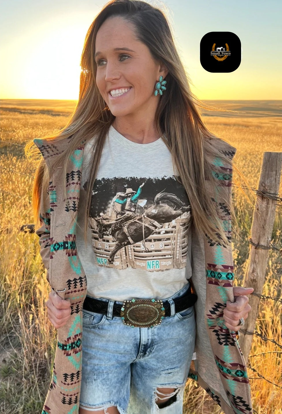 The Wyatt NFR Tee | Western Cowgirl Rodeo Graphic Tee