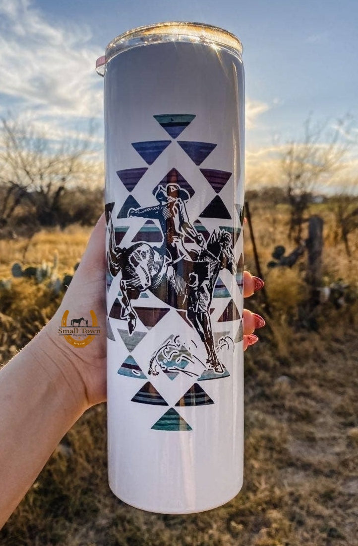 Ride Cowboy Ride Tumbler