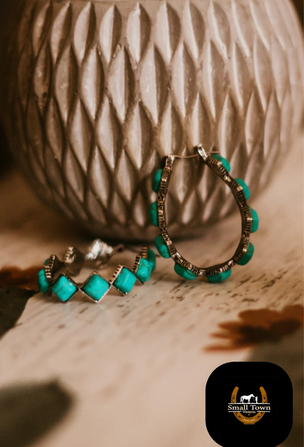 Laredo Sky Hoop Earrings