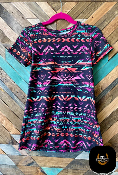 Off The Hinge Kids Dress | Western Cowgirl Kids Dress Mommy & Me