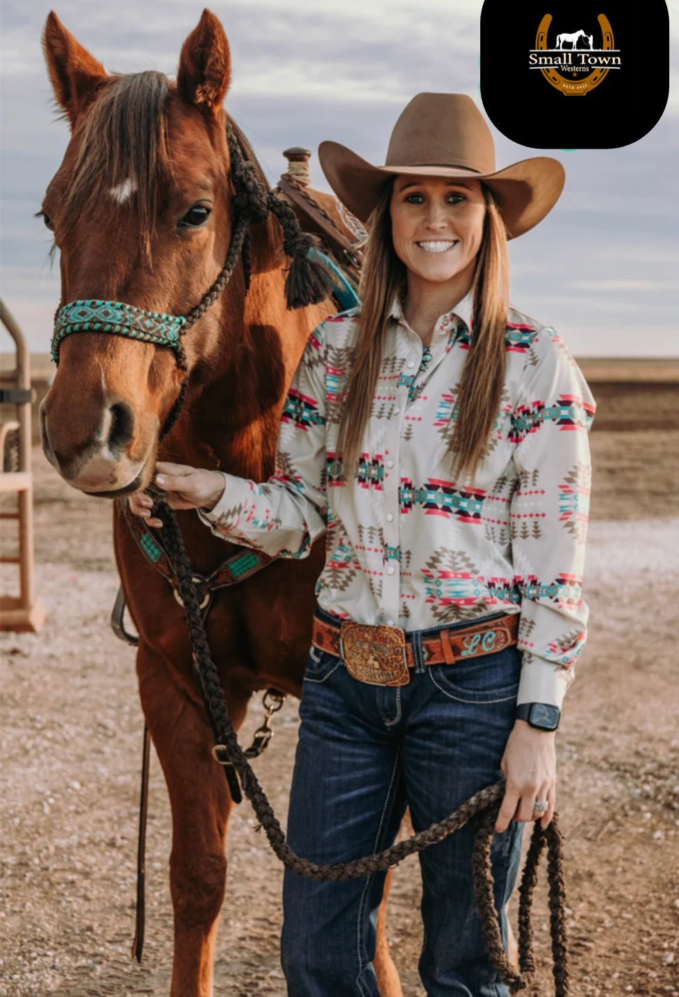 Lesson In Leavin Pearl Snap | Western Cowgirl Floral Pearl Snap Button-Down Pink