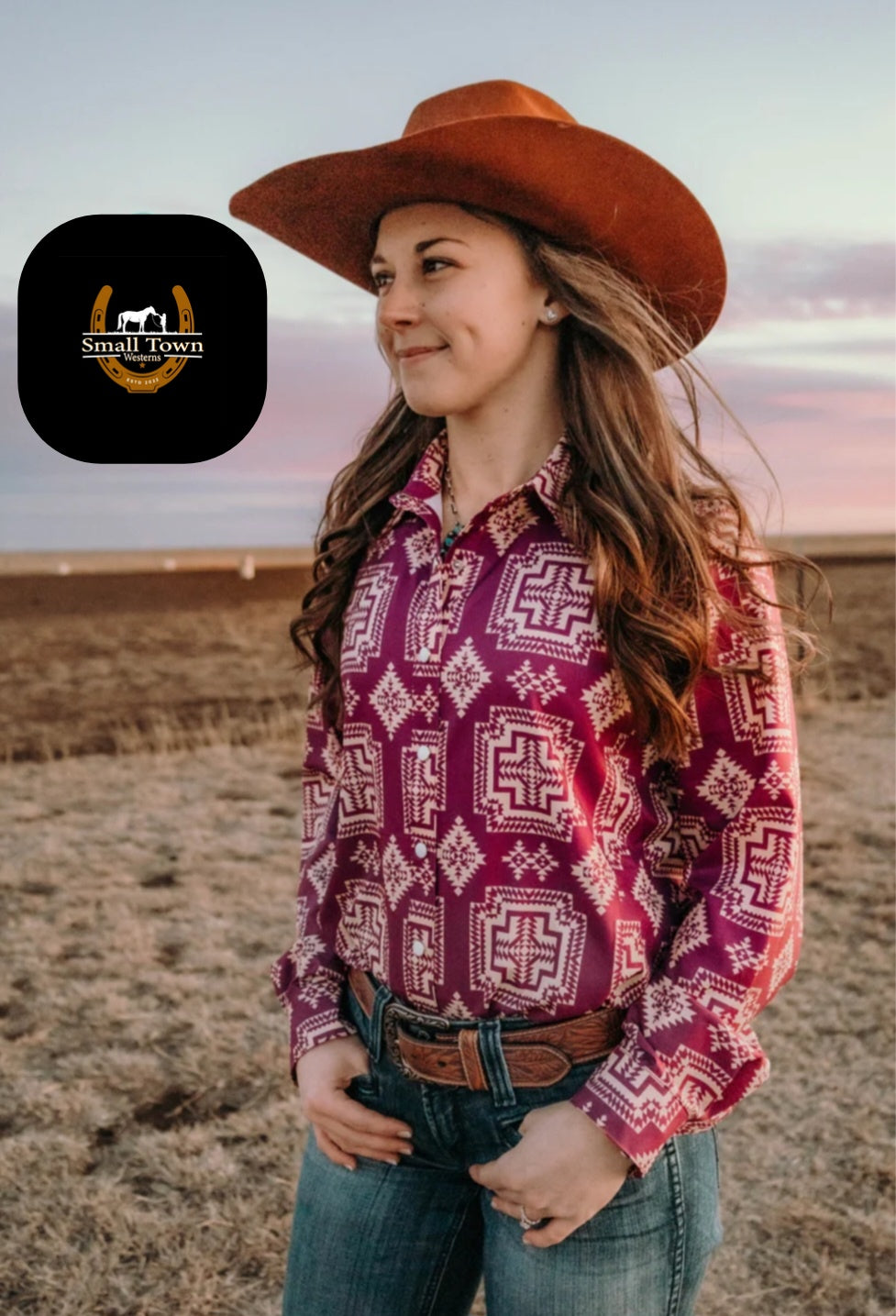 Lilac Loungin Pearl Snap | Western Cowgirl Purple Pearl Snap Button-Down Shirt