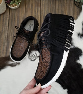 All Fringed Up - Black