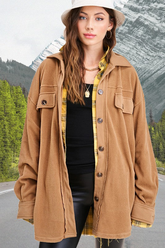 Sunset Fleece Shacket