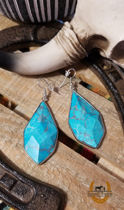 Turquoise Tears Earrings